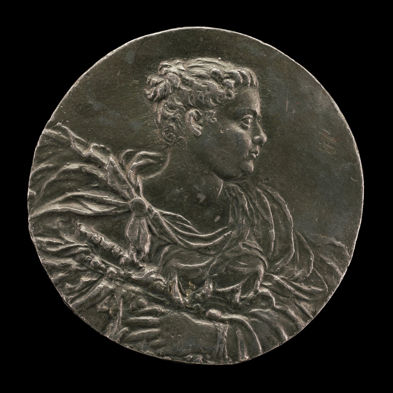 Cüppe ve Mantolu Venedikli Bir Genç Kadın, c. 1563. by Medallist A.A.