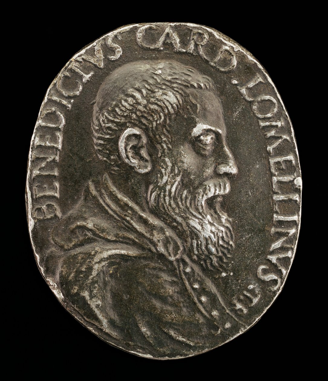 Cenovalı Benedetto Lomellini, 1517-1579, Kardinal 1565 [ön yüz]. by Medallist T.R.