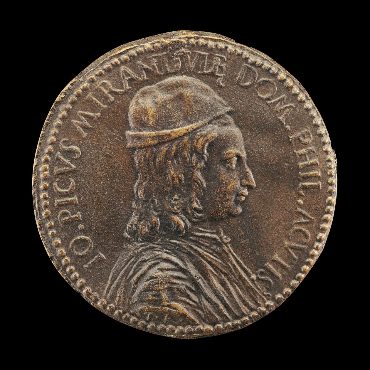 Giovanni Pico della Mirandola, 1463-1494, Filozof ve Şair. by Medallist T.R.
