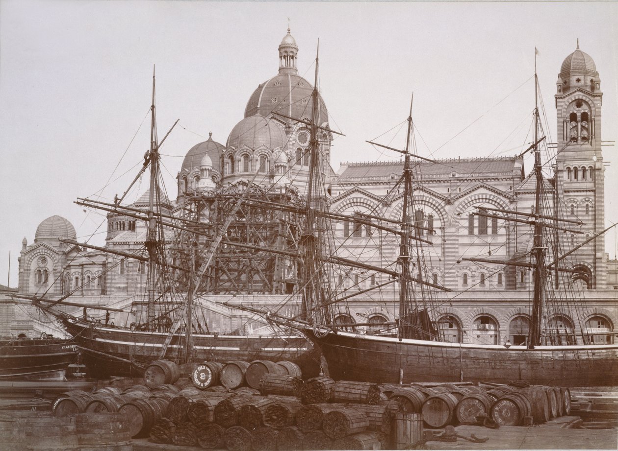 Marsilya Katedrali, c.1893 by Mederic Mieusement