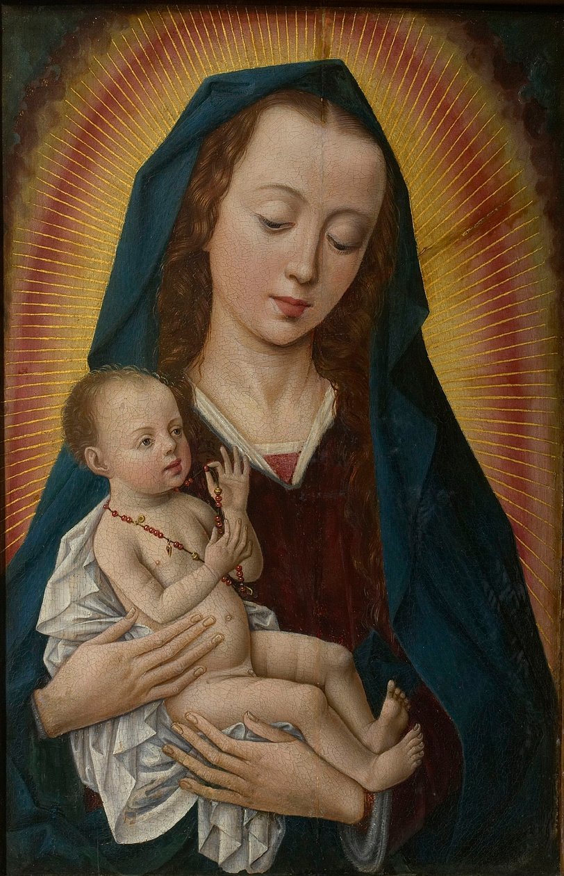 Bakire ve Çocuk, c. 1500. by Meere