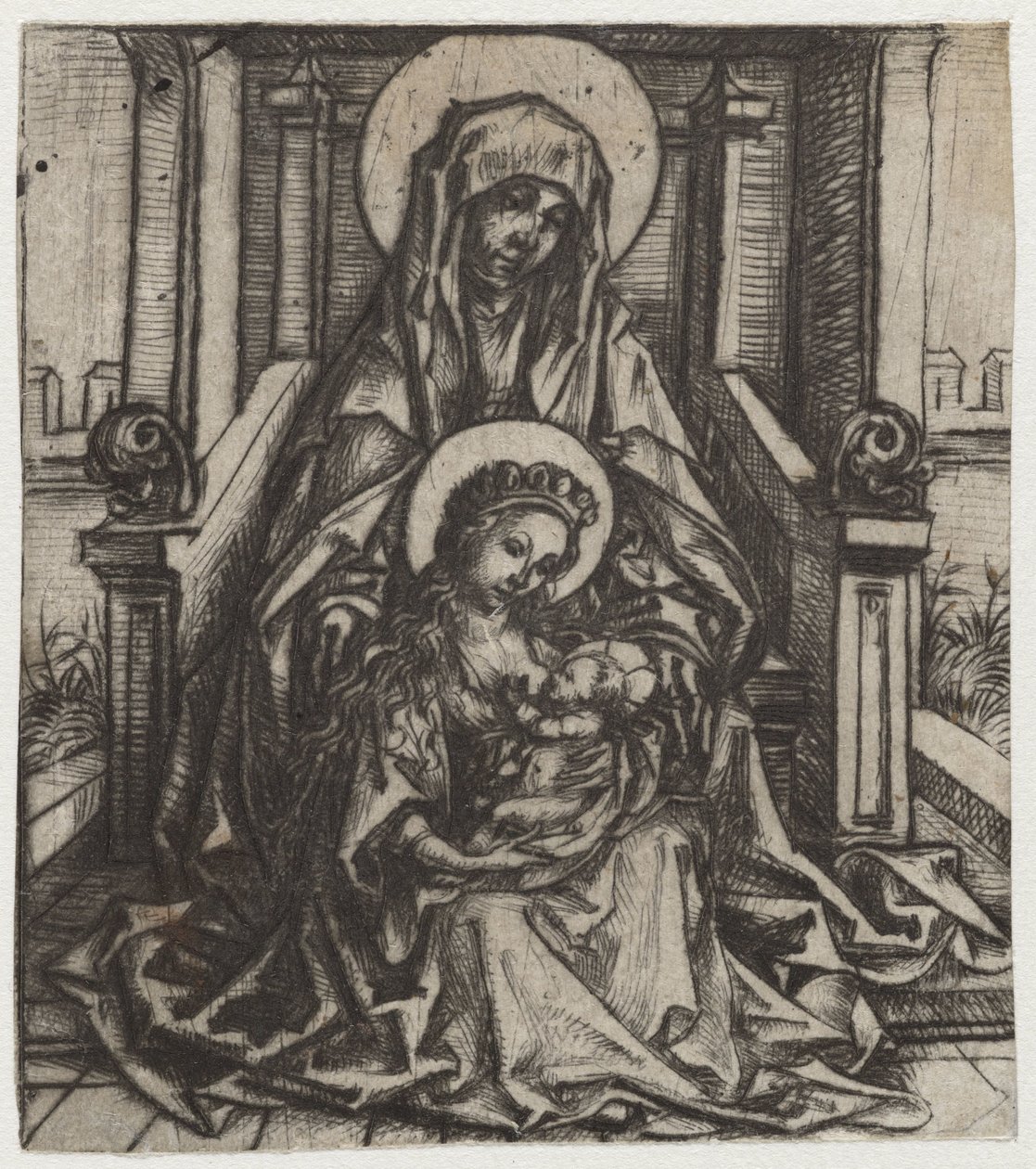 Saint Anne-to-Üç by Meester van het Amsterdamse Kabinet