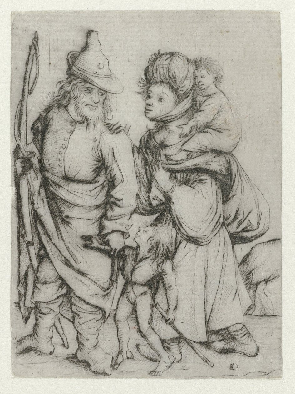 Roman ailesi by Meester van het Amsterdamse Kabinet