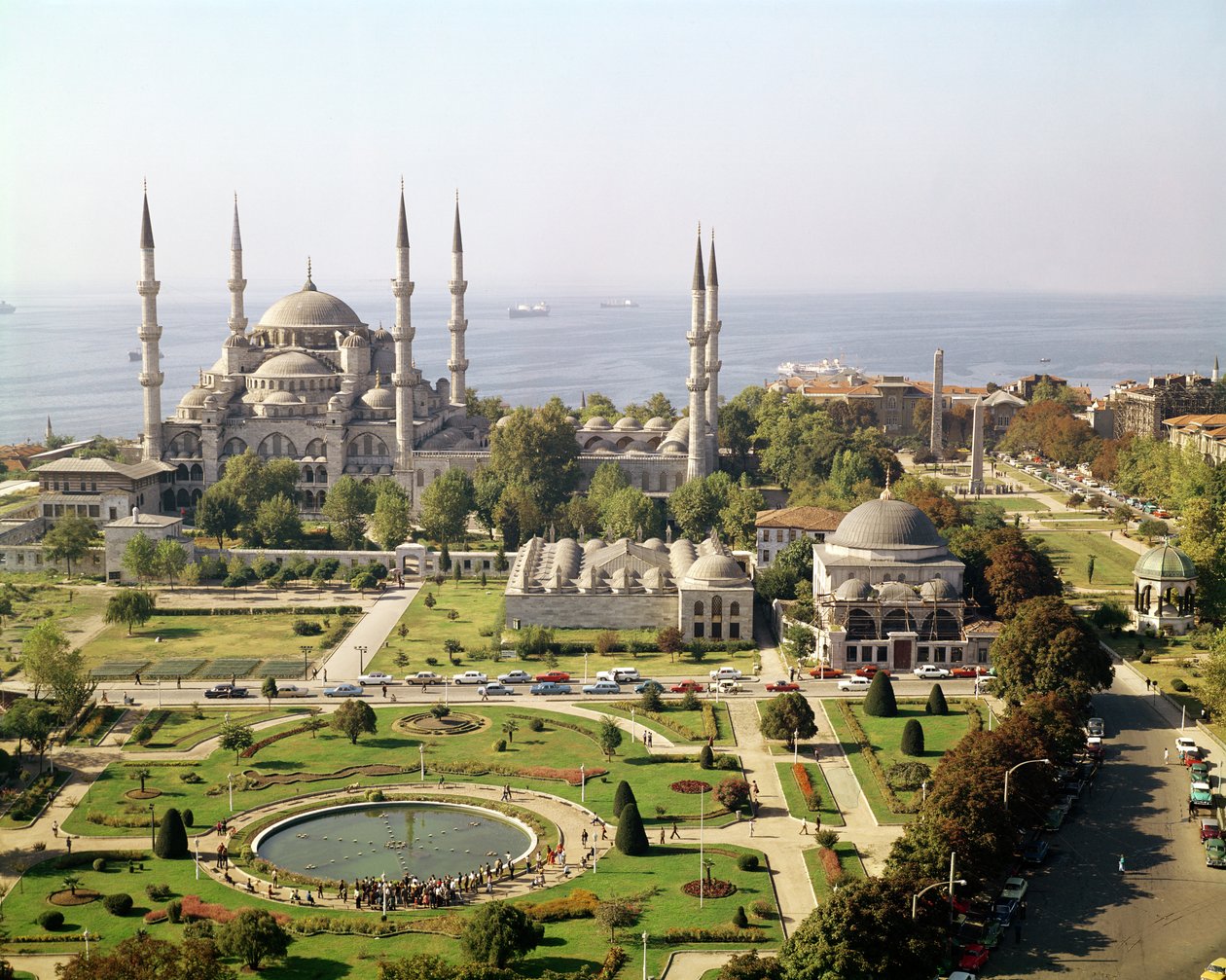 1609-16 yılları arasında inşa edilen Sultan Ahmet Camii