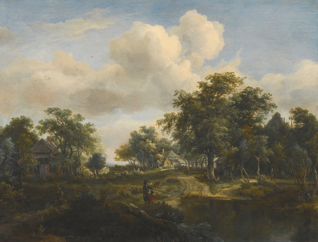  by Meindert Hobbema