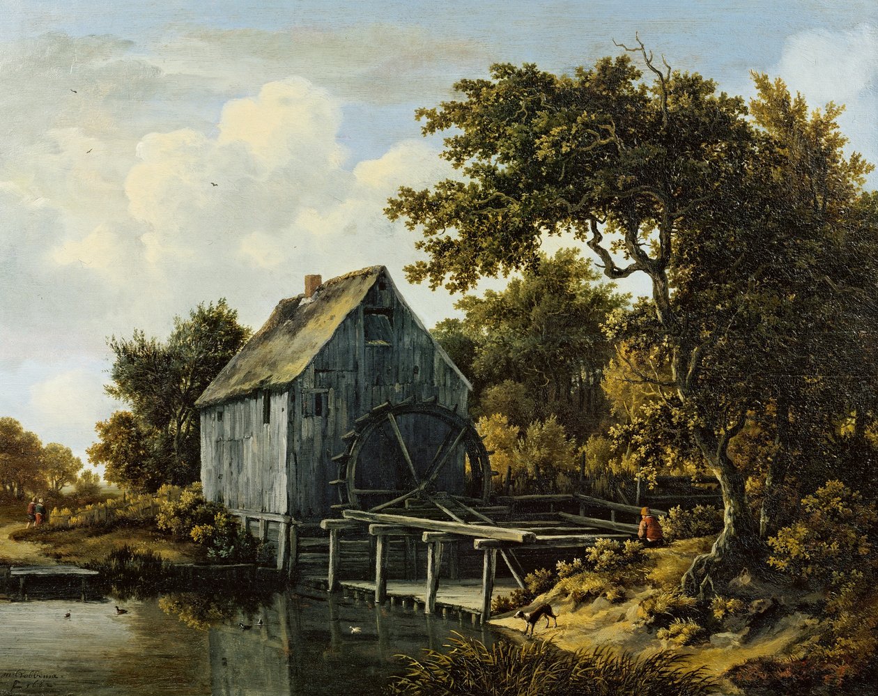 by Meindert Hobbema