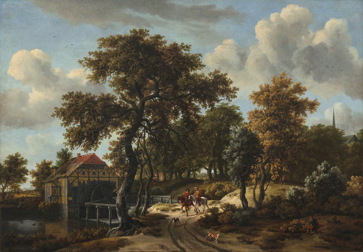  by Meindert Hobbema