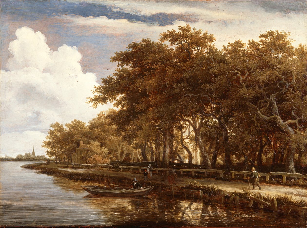  by Meindert Hobbema