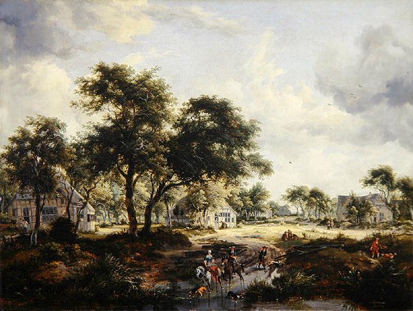 Ormanlık Peyzaj by Meindert Hobbema
