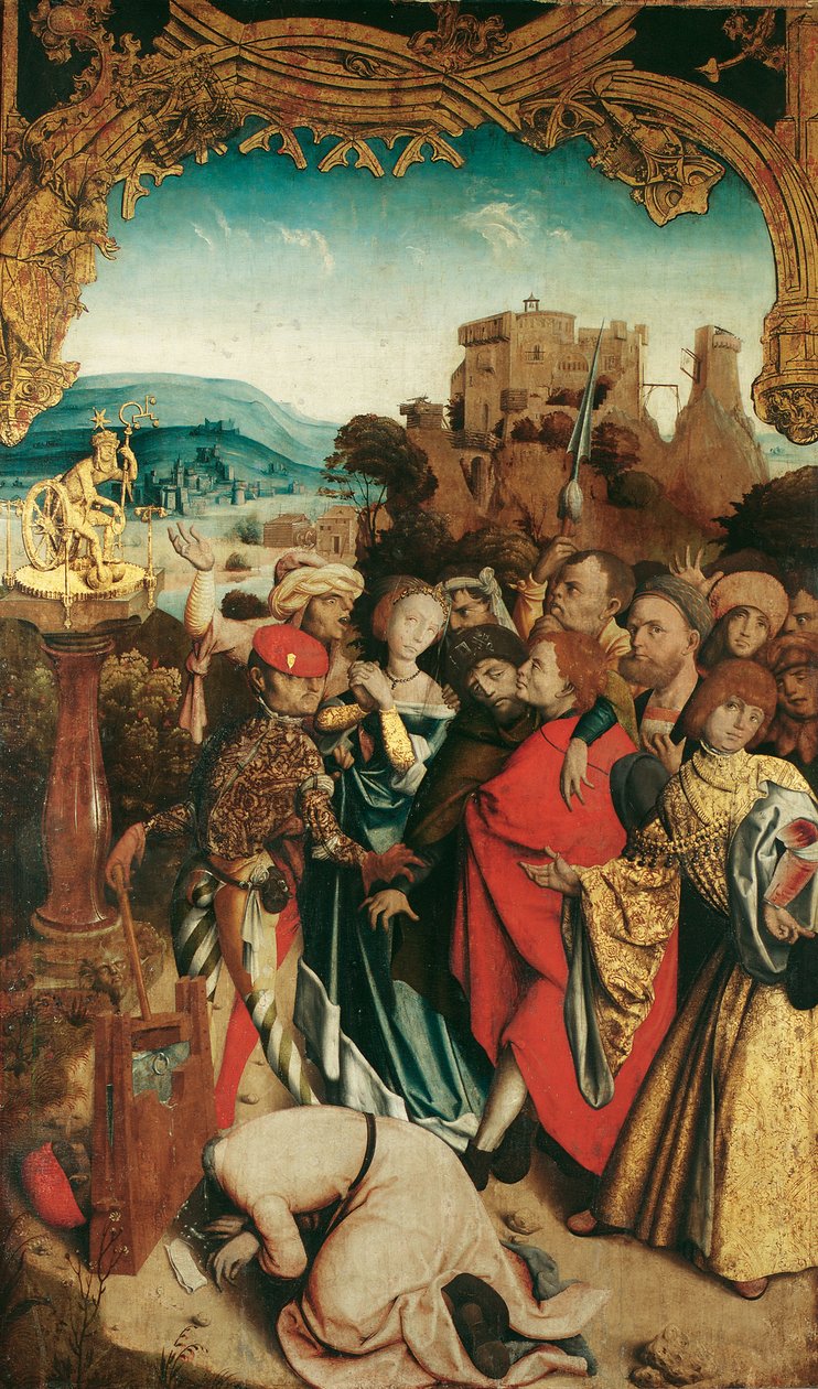 Şehitlik St. Cantius, Cantianus ve Cantianilla (içeride); İsa