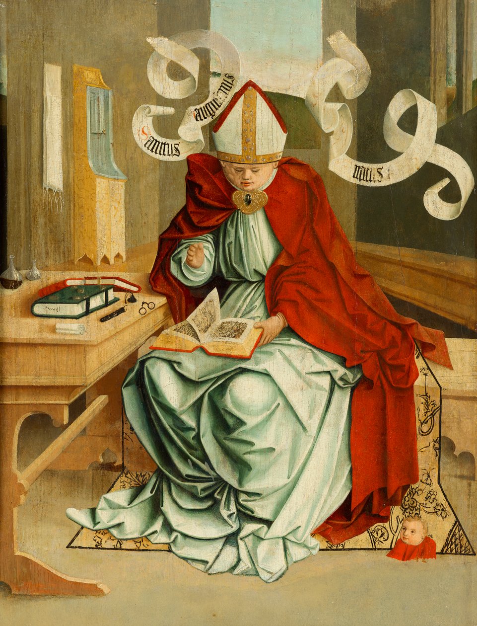Aziz Augustine by Meister von Mondsee