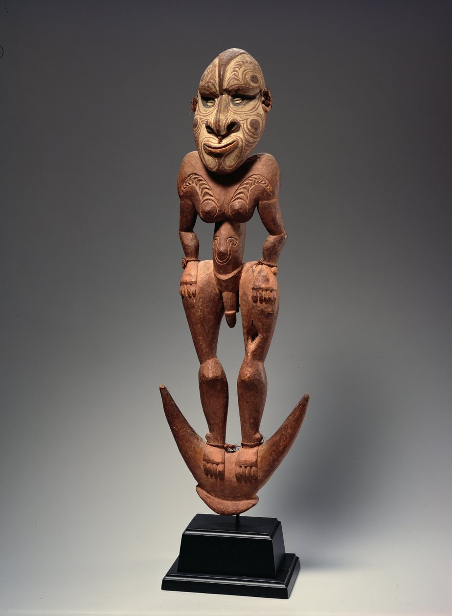 Ayakta Figür (ahşap) by Melanesian