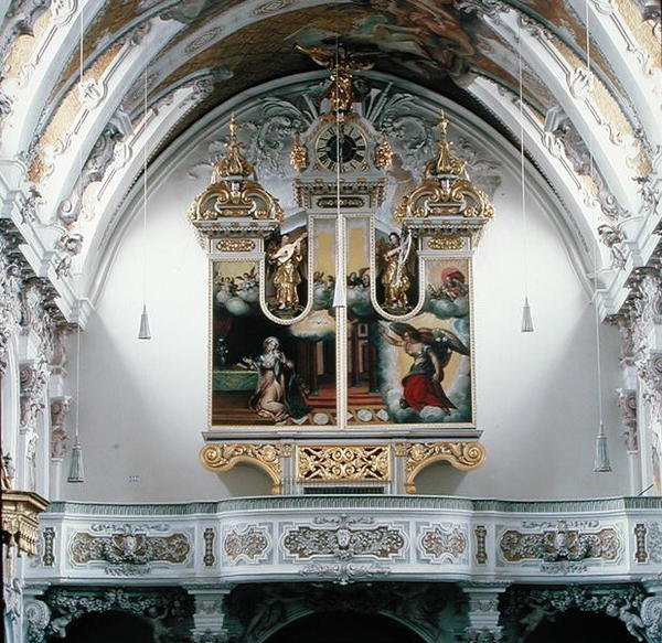 Organ (kapılar kapalı), 1625 by Melchior Heller