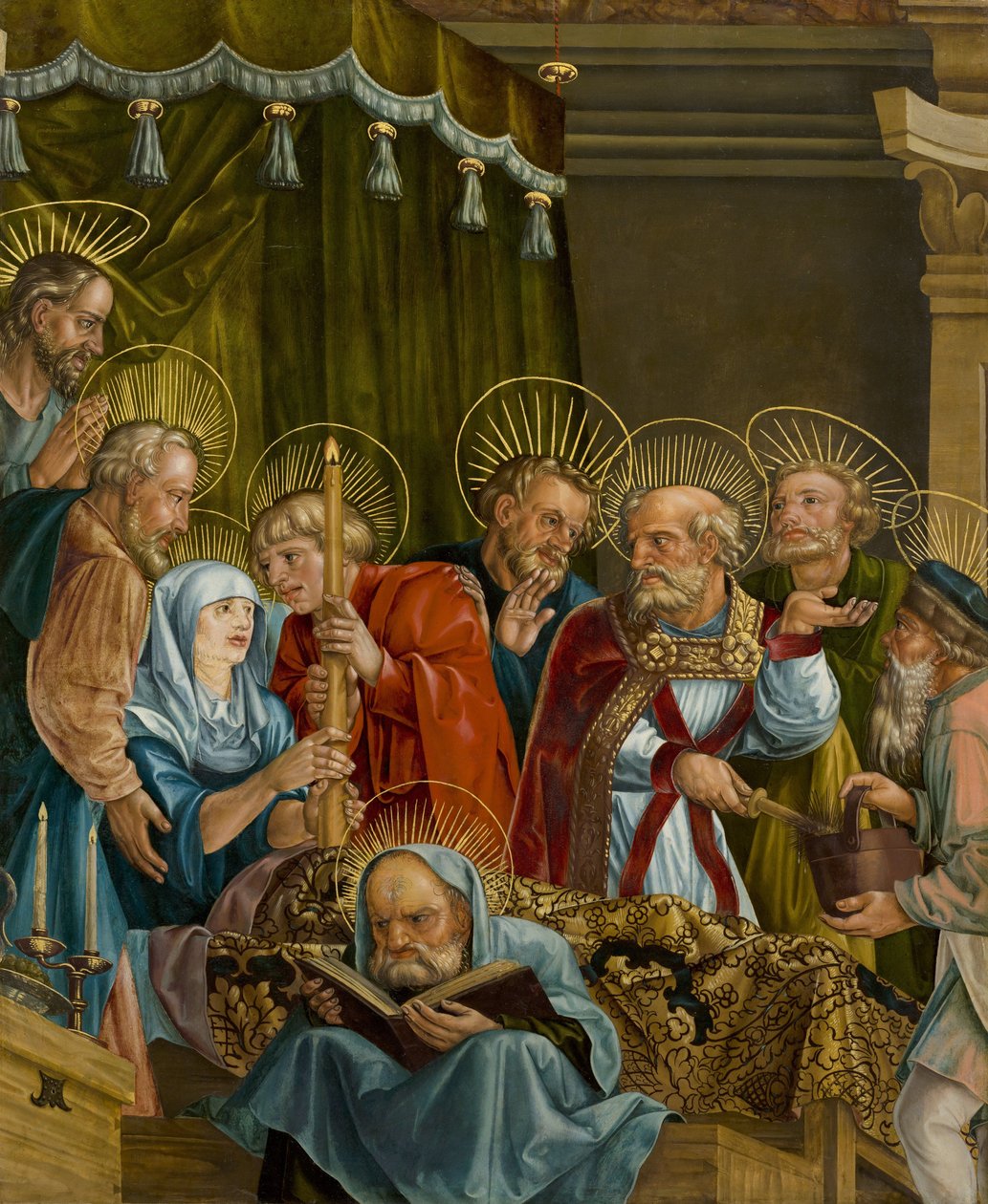Bakirenin Ölümü, Feselen, Melchior (yaklaşık 1495-1538). ahşap üzerine yağ by Melchior Feselen