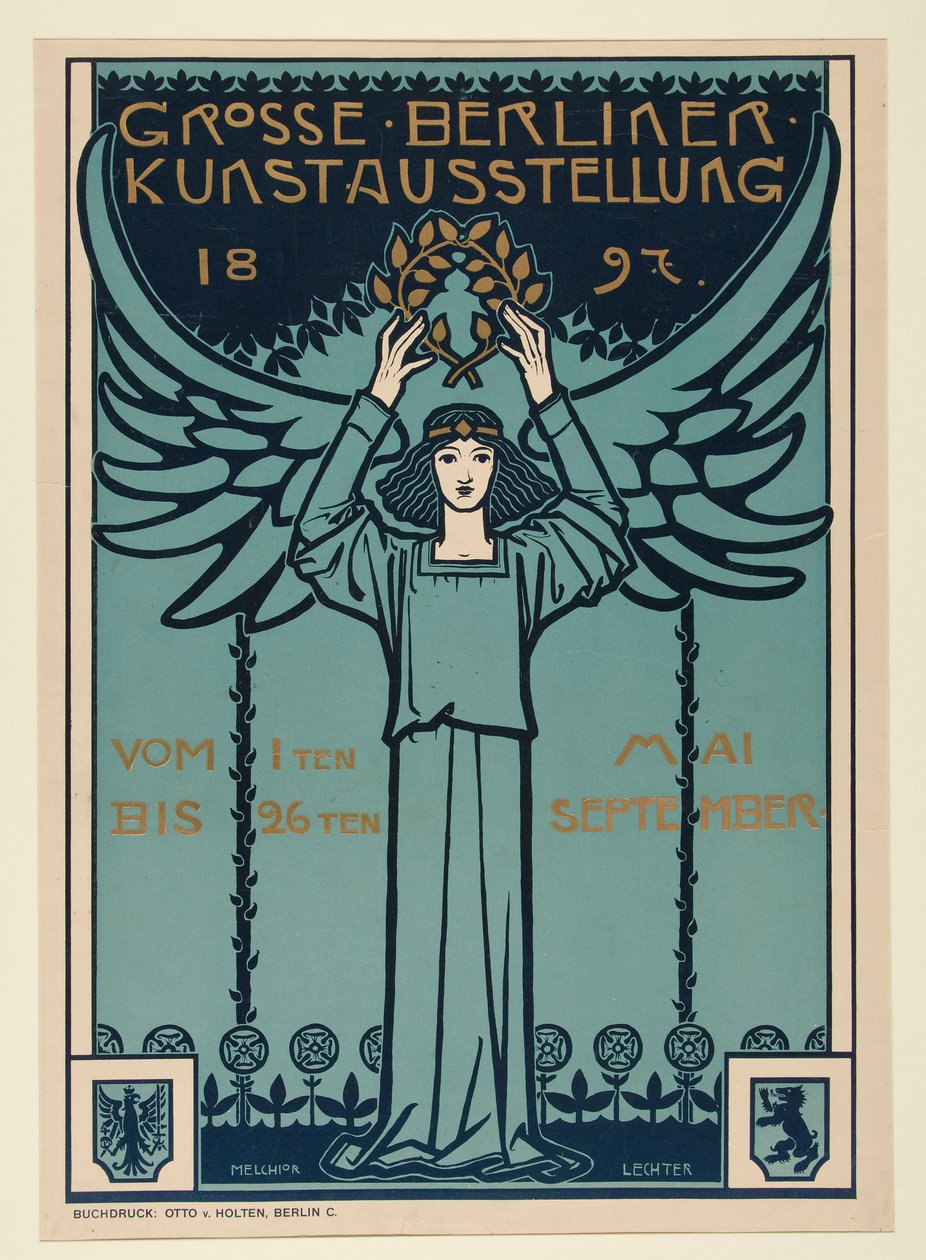 Büyük Berlin Sanat Sergisi by Melchior Lechter