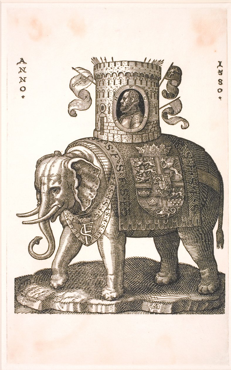 Fil Düzeni Amblemi by Melchior Lorck