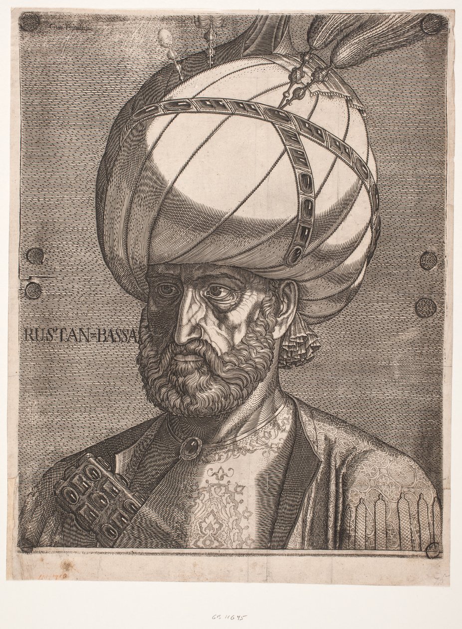 Pers Elçisi Prens İsmail by Melchior Lorck