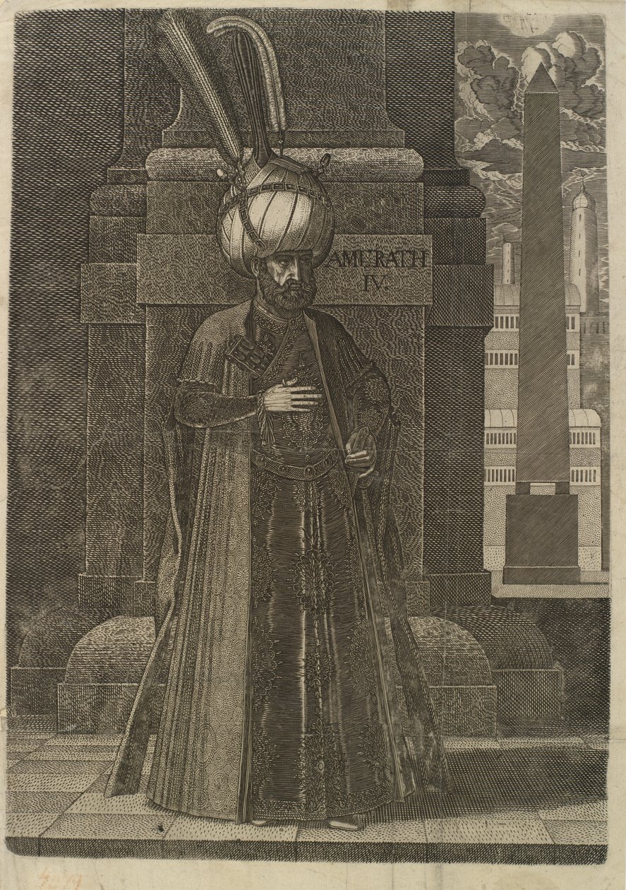 Pers Elçisi Prens İsmail by Melchior Lorck