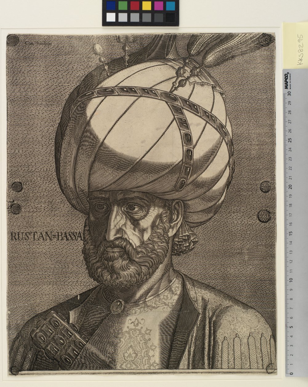 Pers Elçisi Prens İsmail by Melchior Lorck