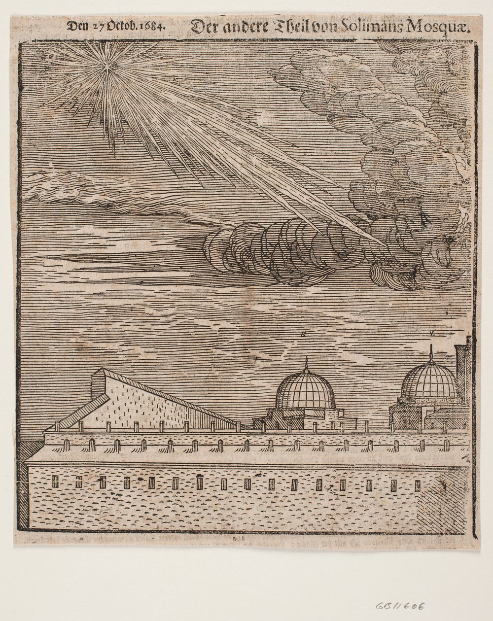 Süleymaniye Camii kuzeydoğudan. sol yarı by Melchior Lorck