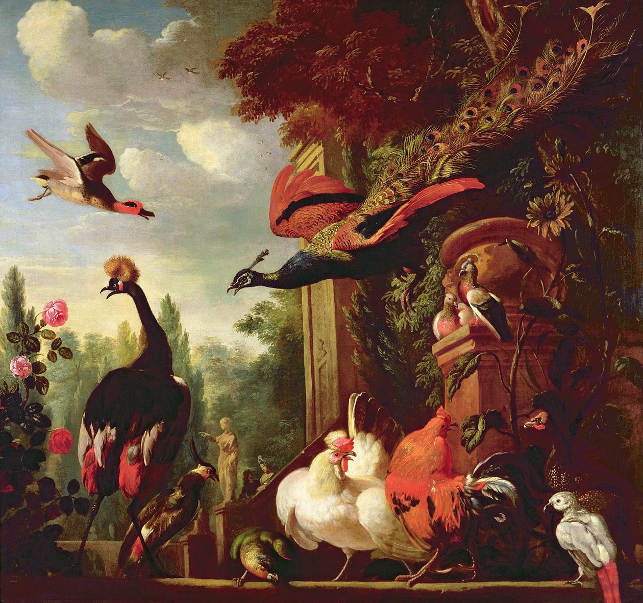 Bilinmeyen resim by Melchior de Hondecoeter