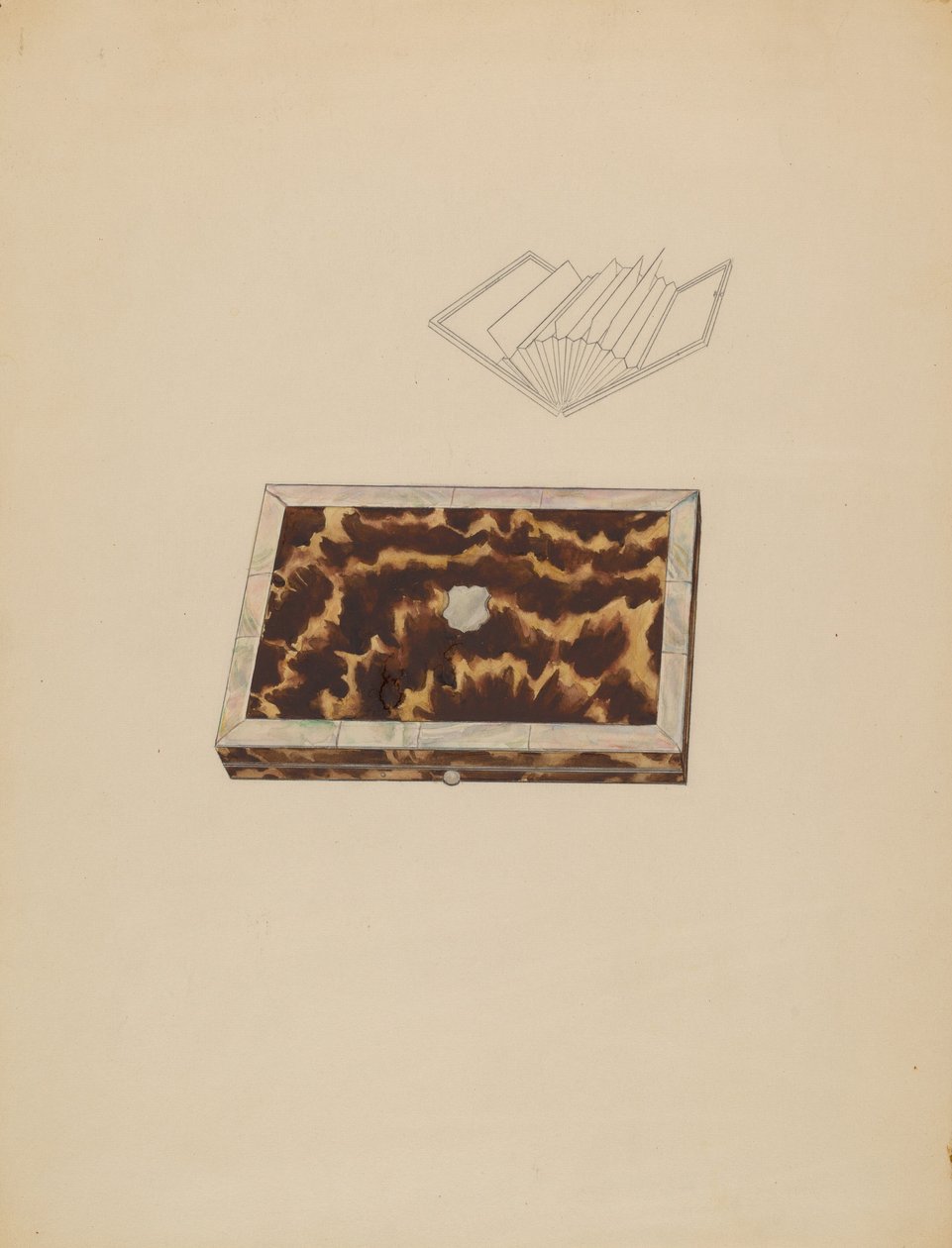 Kart Kılıfı, c. 1936. by Melita Hofmann