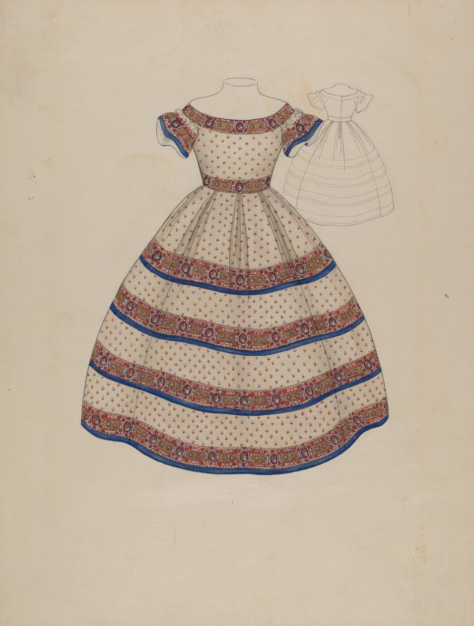 Çocuk Elbisesi, c. 1936. by Melita Hofmann