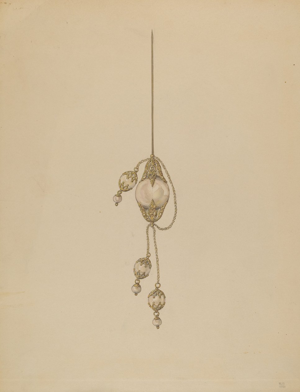 Saç Süsü, c. 1937. by Melita Hofmann