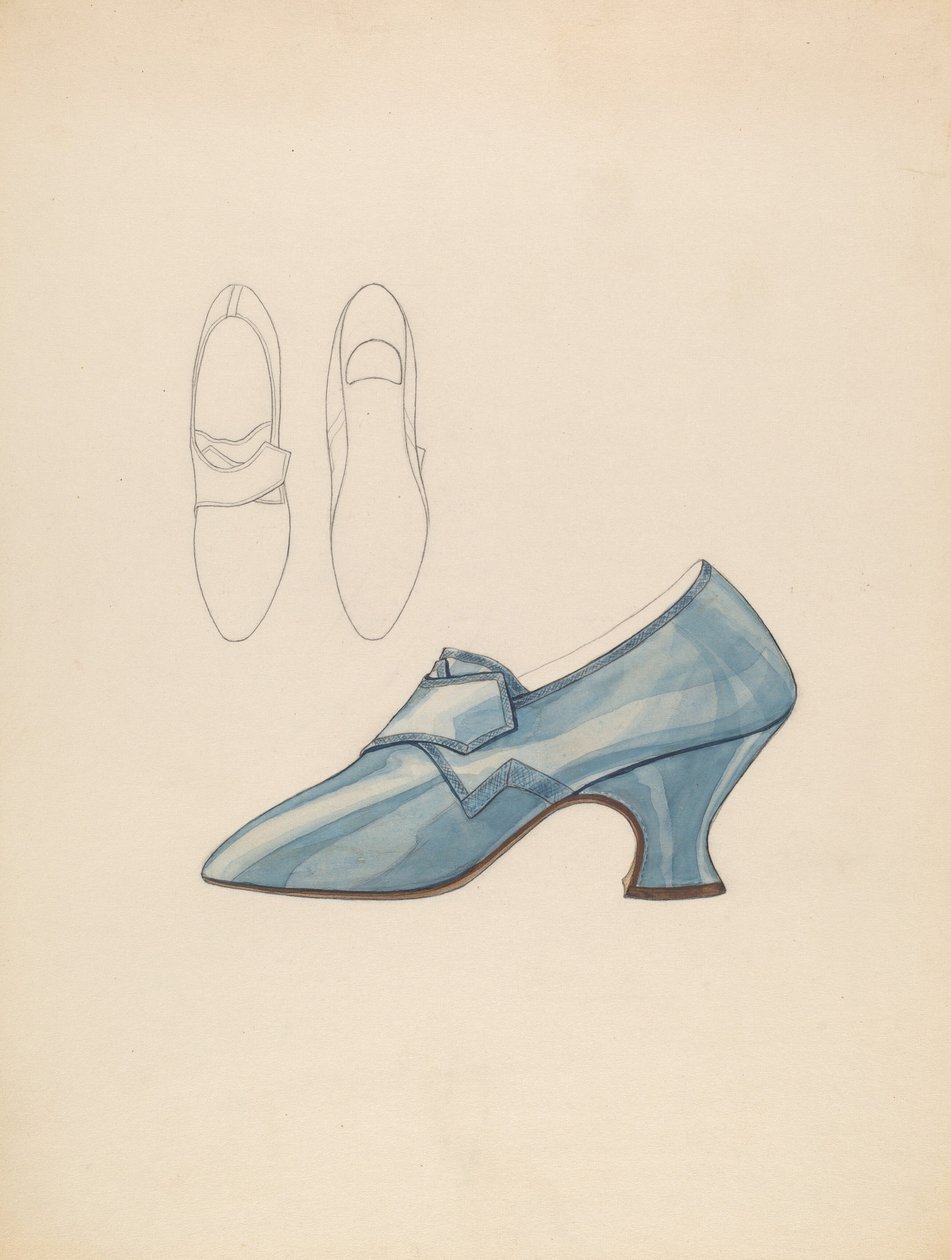 Kadın Ayakkabısı, c. 1936. by Melita Hofmann