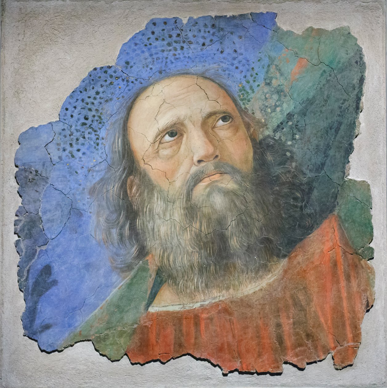 Havari'nin başı, yaklaşık 1480 (fresk) by Melozzo da Forli