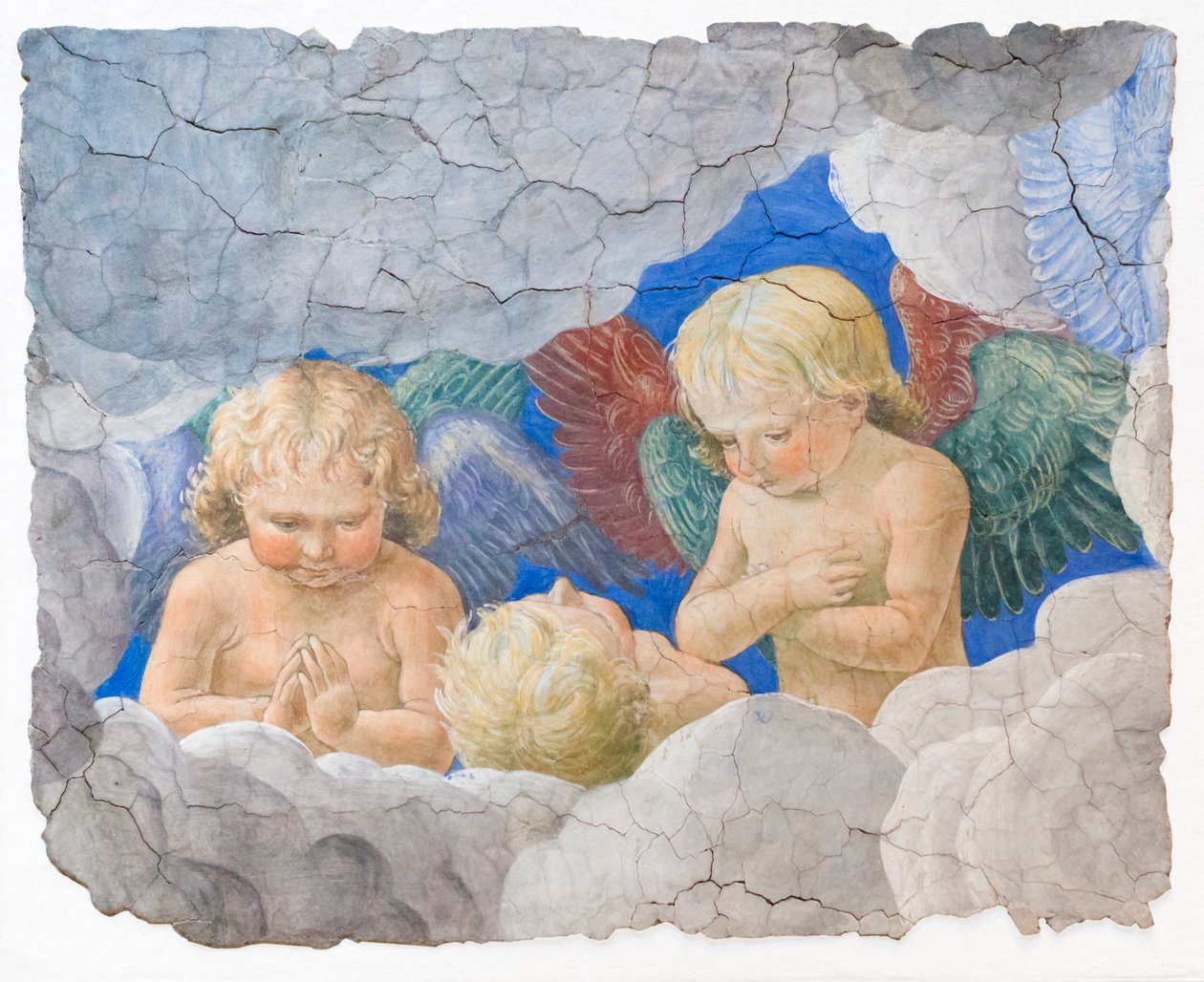 Keruvlar, yaklaşık 1480 by Melozzo da Forli
