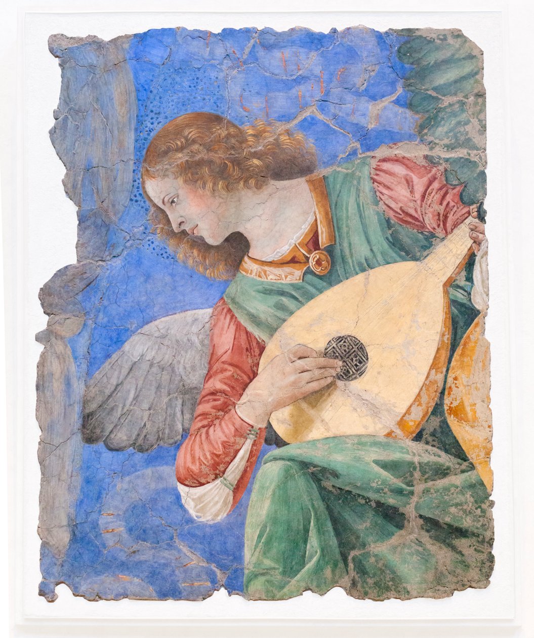 Müzik yapan melekler, 1480 civarı (fresk) by Melozzo da Forli