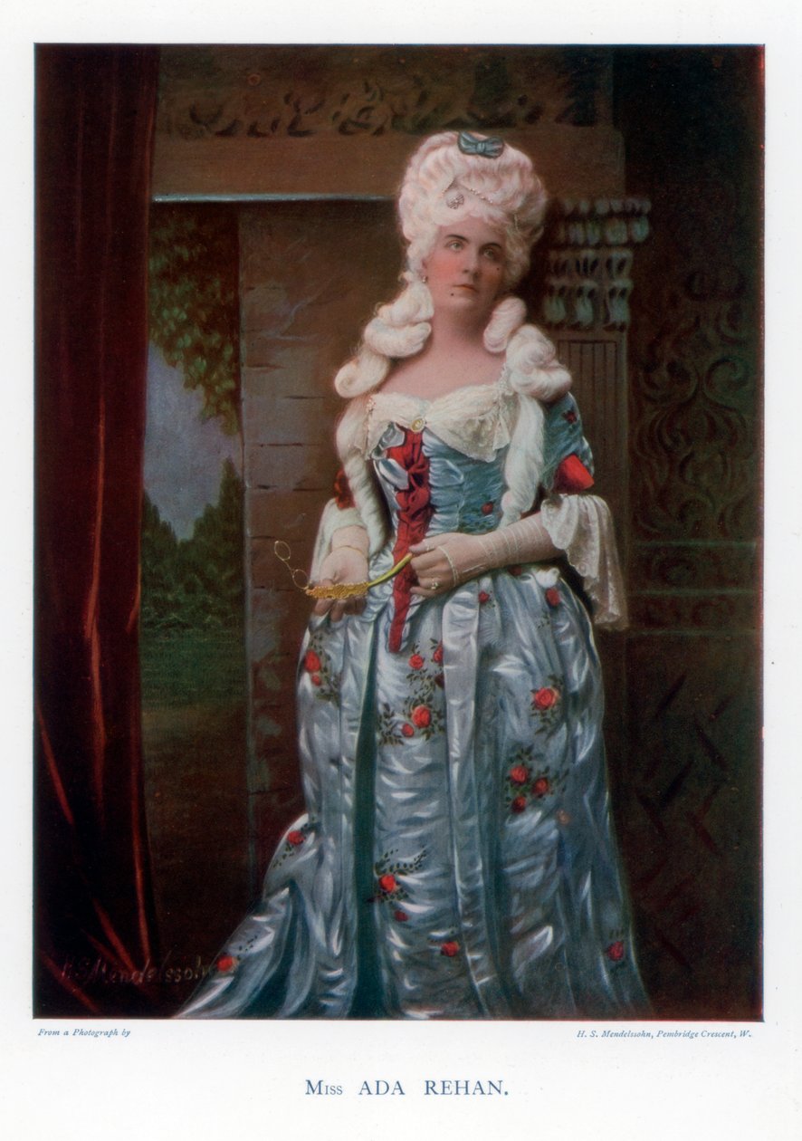 Ada Rehan, Amerikalı oyuncu, 1901. by Mendelssohn