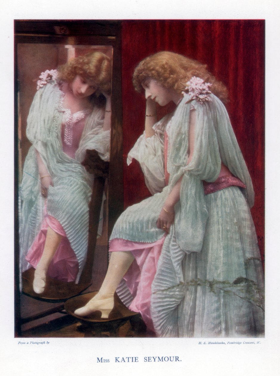 Katie Seymour, oyuncu, şarkıcı ve dansçı, 1901. by Mendelssohn