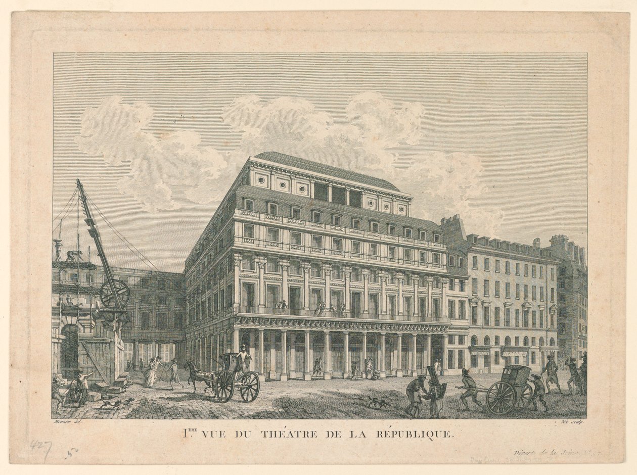 Cumhuriyet Tiyatrosu, Paris by Mennier