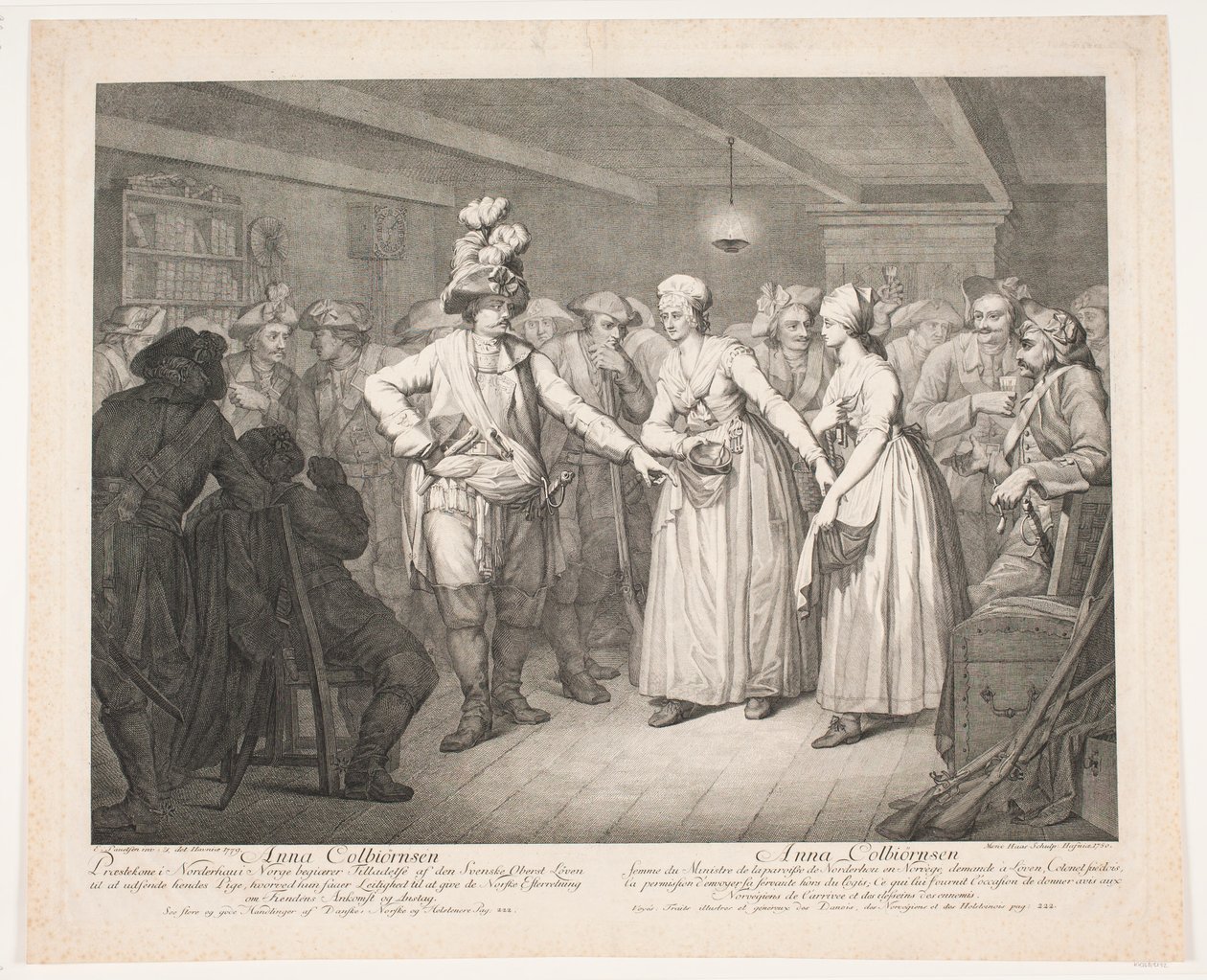 Anna Colbiörnsen ve Albay Löven by Meno Haas