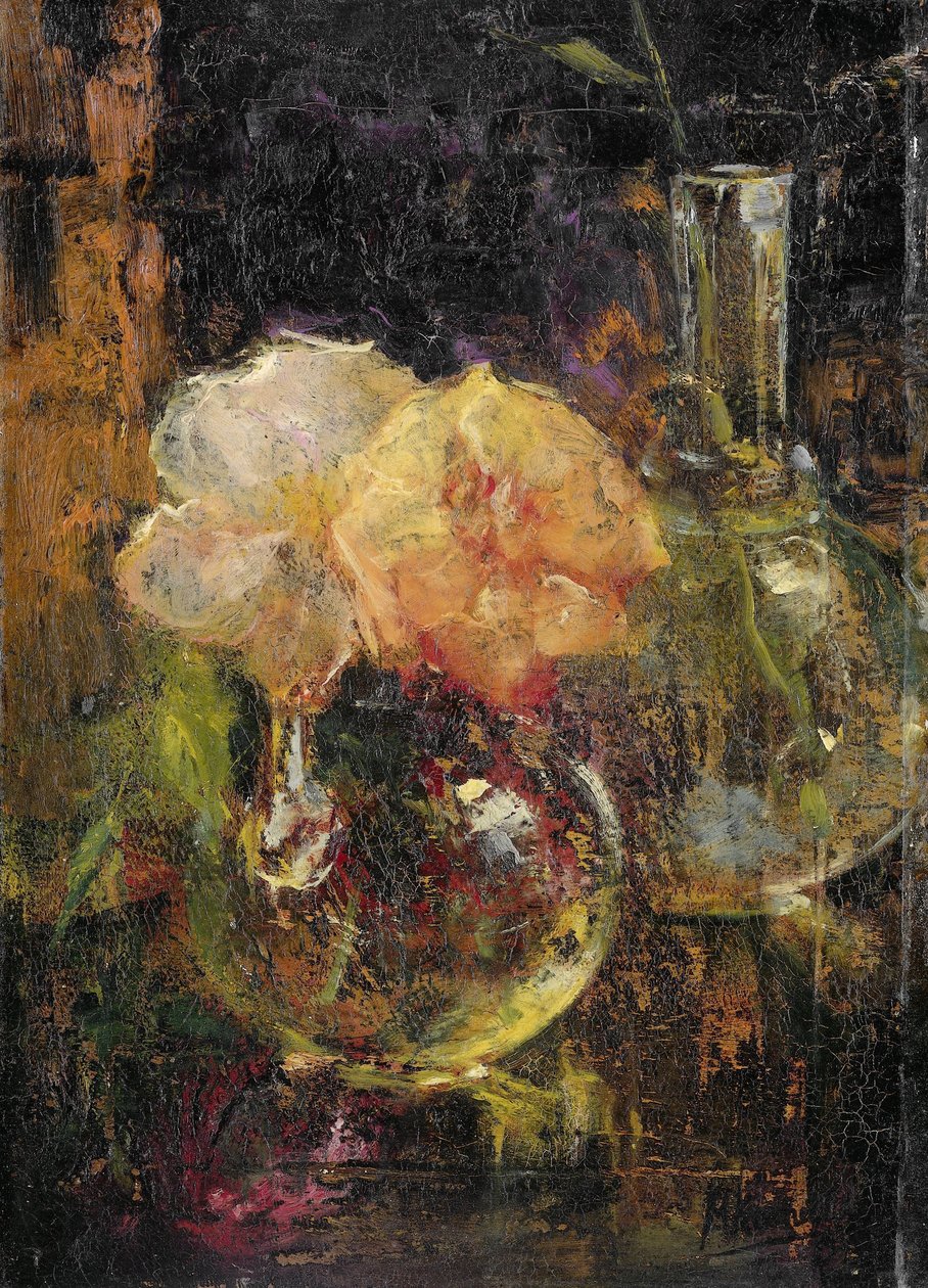 Sürahide Sarı Güller by Menso Kamerlingh Onnes