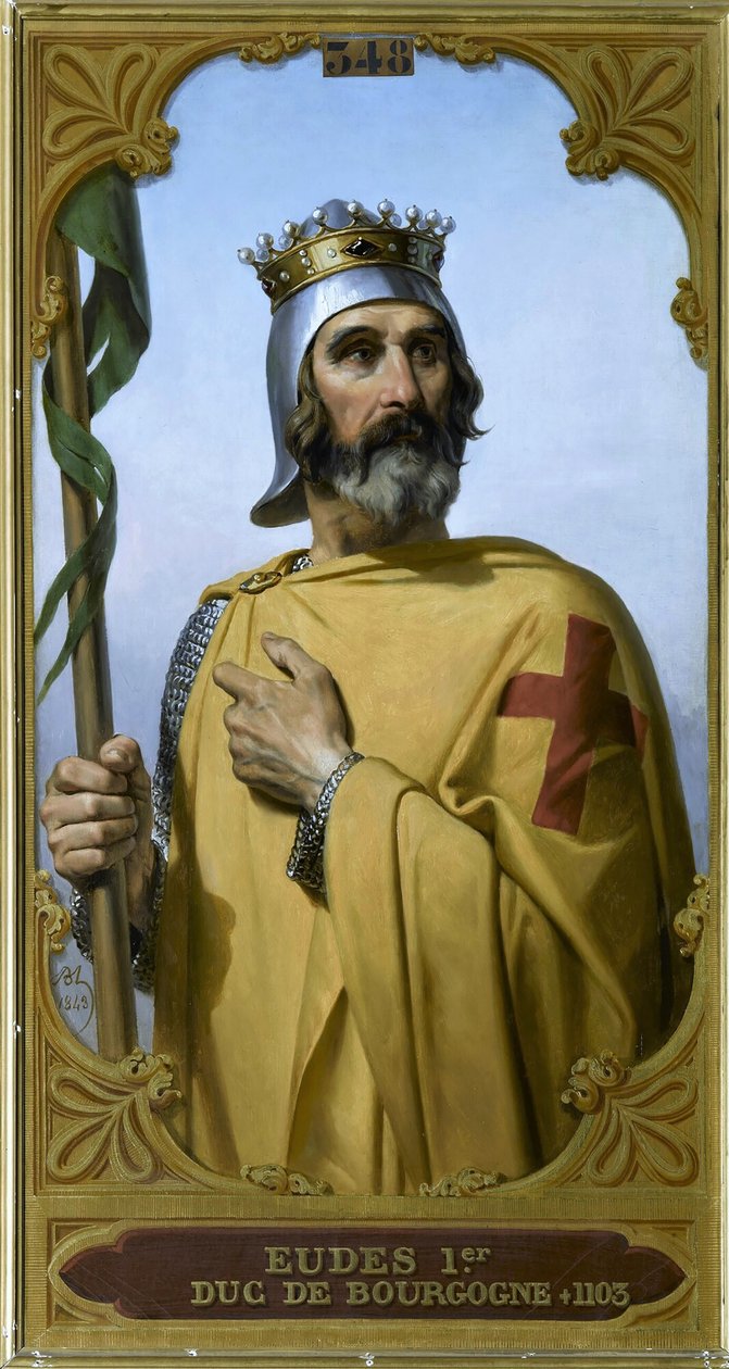 Burgonya Dükü Odo I 1060-1102, Borel, 1843 olarak adlandırılır. by Merry Joseph Blondel