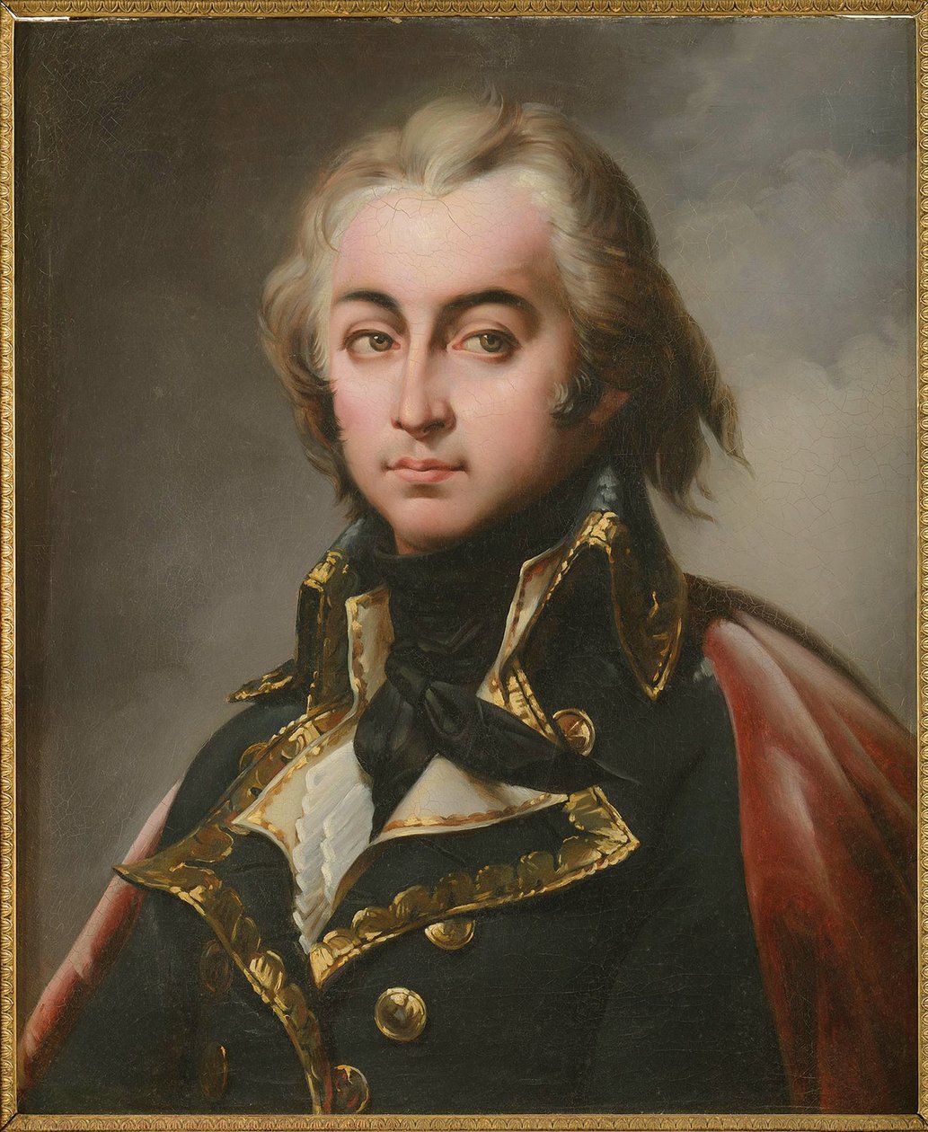 Jean-Baptiste (Jean Baptiste) Cyrus de Timbrune de Thiembronne, Değerlik Sayısı (1752-1822), Blondel, Merry-Joseph (1781-1853). Tuval üzerine yağlıboya. Boyut: 65x54cm. Özel koleksiyon by Merry Joseph Blondel