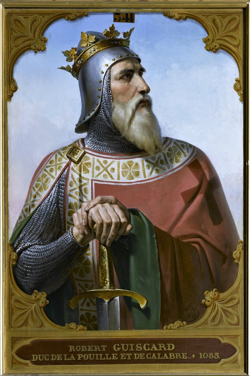 Robert Guiscard, Puglia ve Calabria Kontu, 1843. by Merry Joseph Blondel