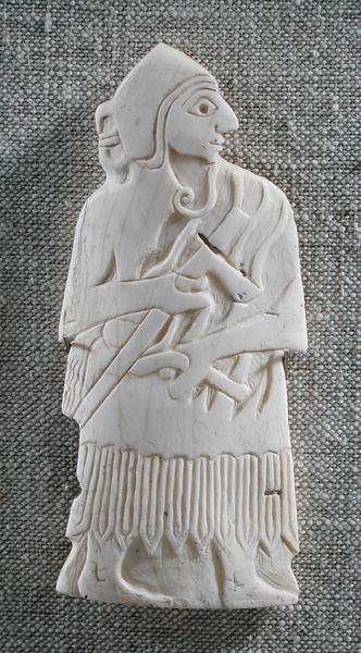 Savaşçı şef Mari; C. MÖ 2500 (kabuk) (ayrıca bkz. 326736) by Mesopotamian