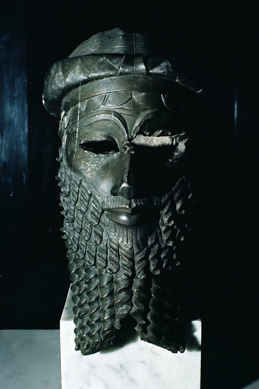 Sargon I Başkanı (MÖ 2334-2279) MÖ 2334-2200 (bakır) (ayrıca bkz. 187024) by Mesopotamian