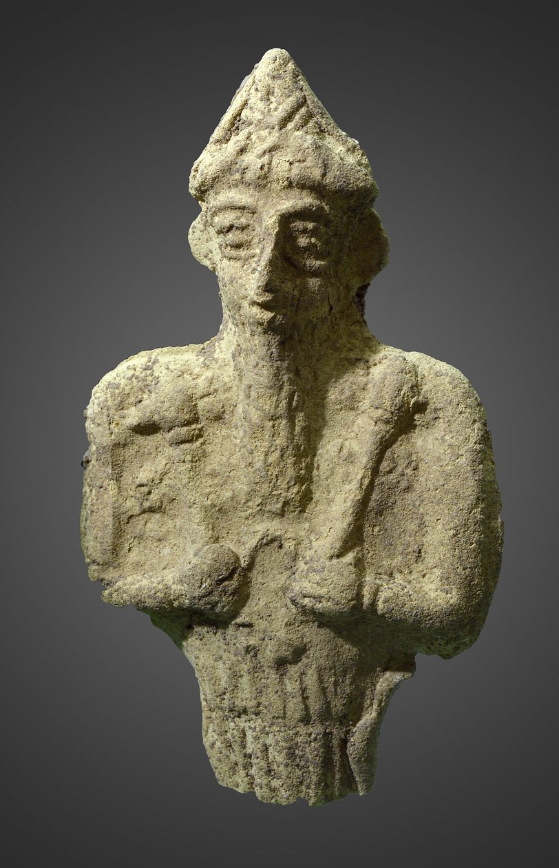 Mezopotamya savaş tanrısı Nergal, MÖ 800-700 dolayları by Mesopotamian
