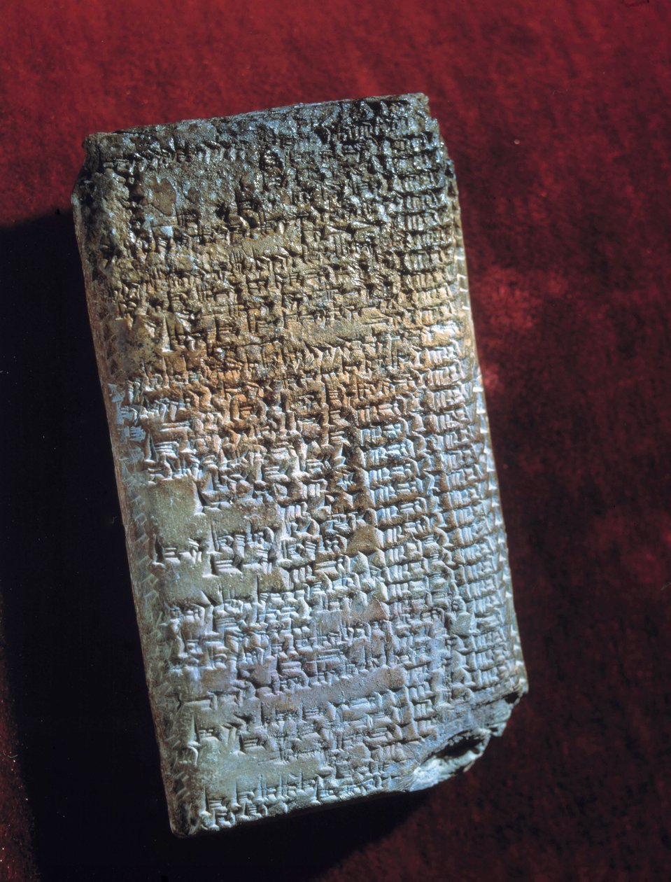 Doğu Antik Çağ Sanatı: Tanı ve prognozun 9. tableti (MÖ 1. binyıl). Paris, Louvre Müzesi by Mesopotamian Mesopotamian