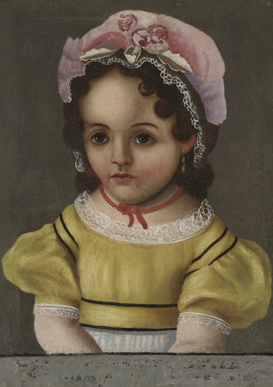 Bir Çocuğun Portresi, 1880 dolayları by Mexican School