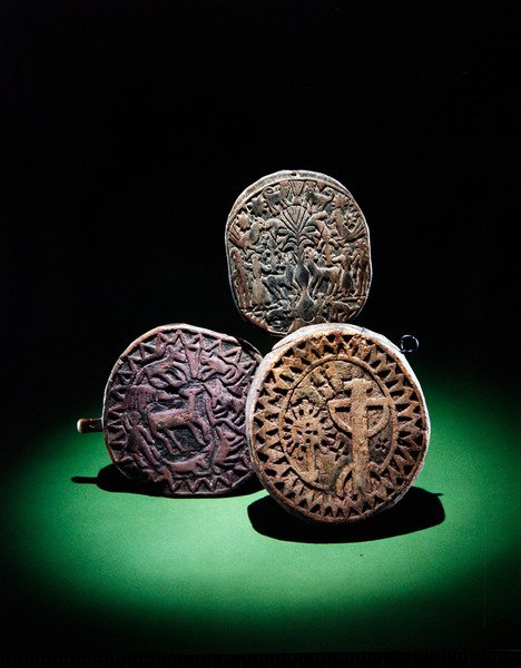 Tortilla kalıpları (ahşap) by Mexican School