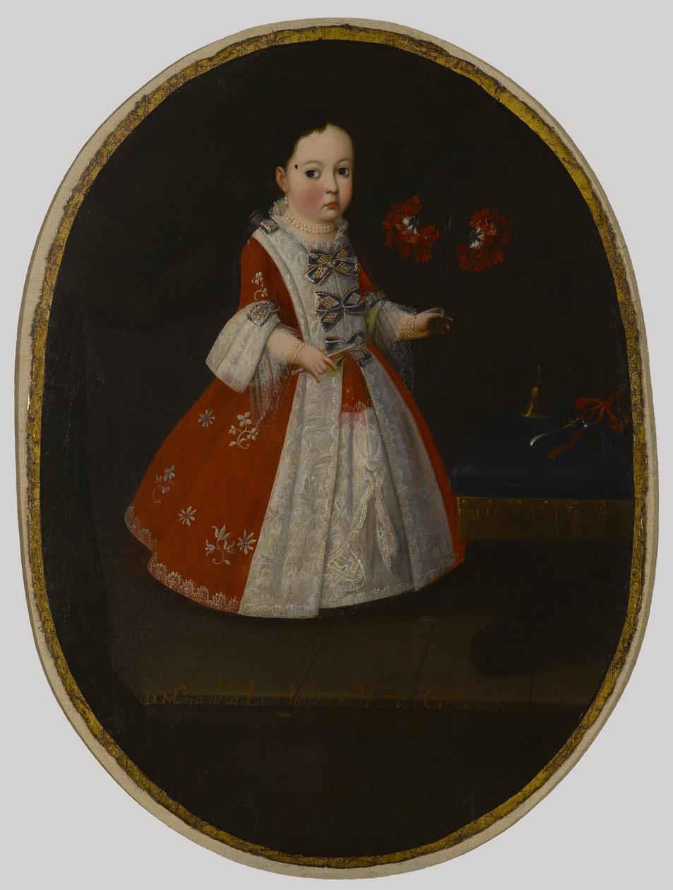 Dona Maria de la Luz Padilla ve Cervantes by Mexican School