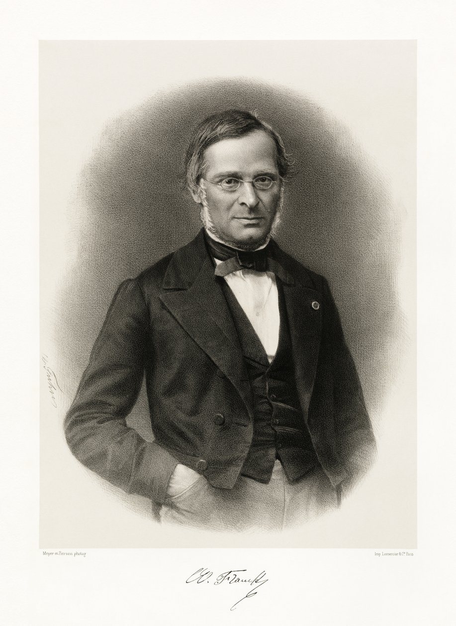 Adolphe Franck, 1865-66 by Meyer and Pierson