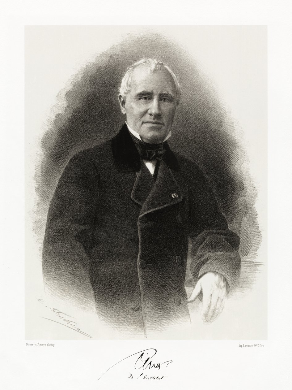 Louis François Lélut, 1865-66 by Meyer and Pierson