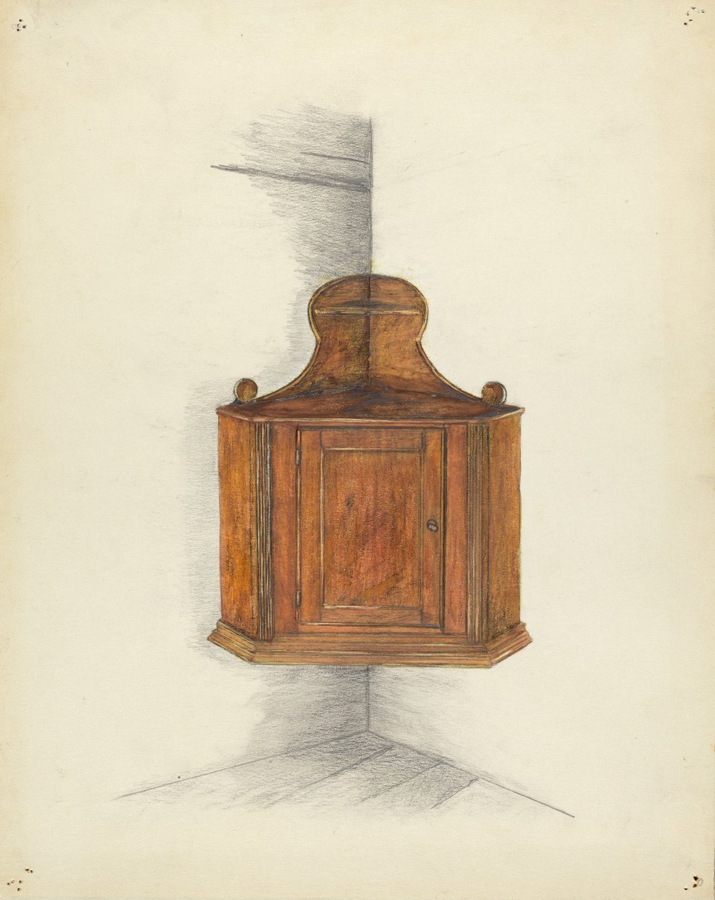 Köşe Dolap, c. 1953. by Meyer Goldbaum
